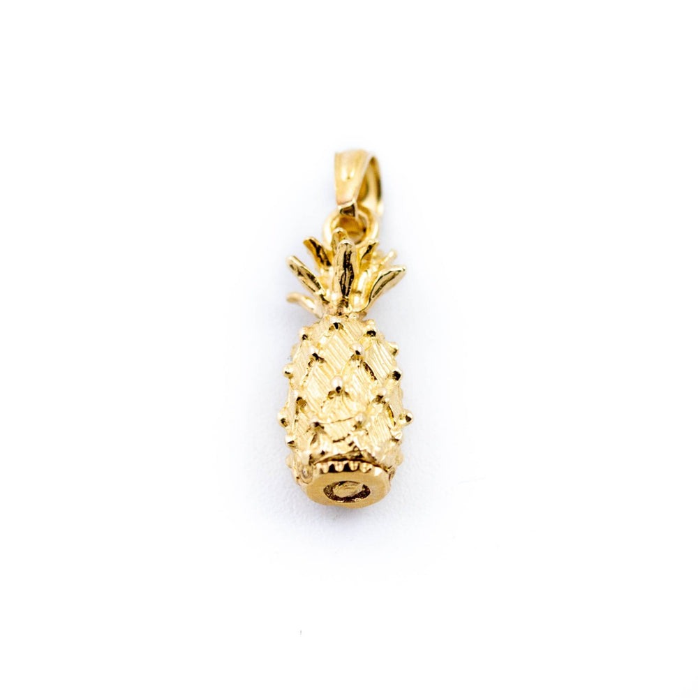 
                      
                        Gold Pineapple Charm Pendant - Kingdom Jewelry
                      
                    