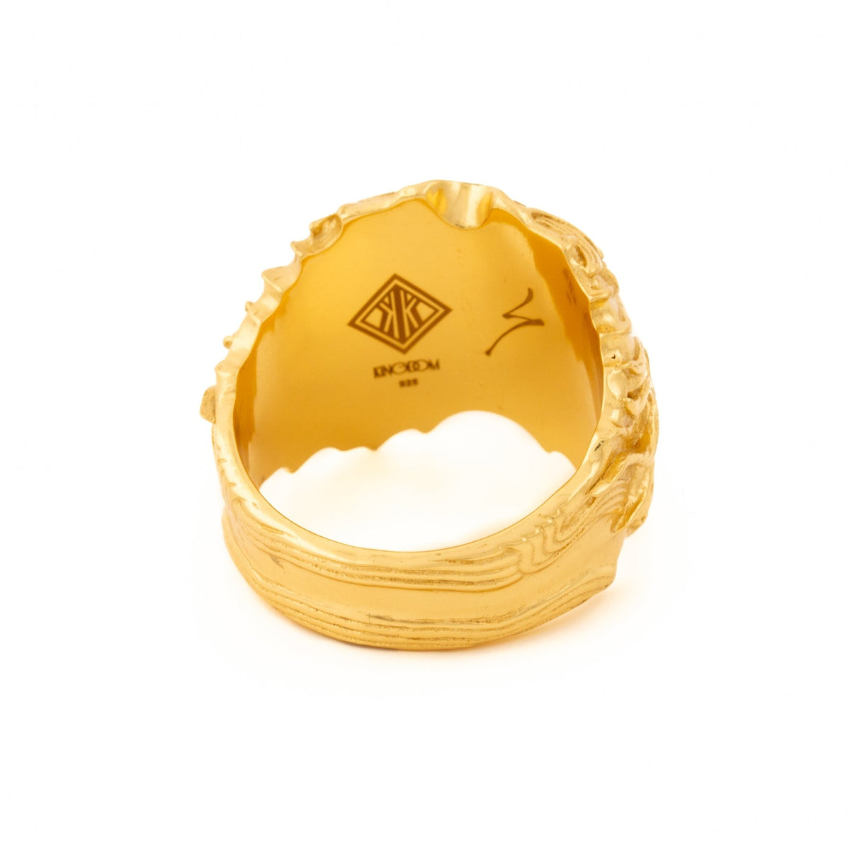 Gold Shen-Long Ring - Kingdom Jewelry