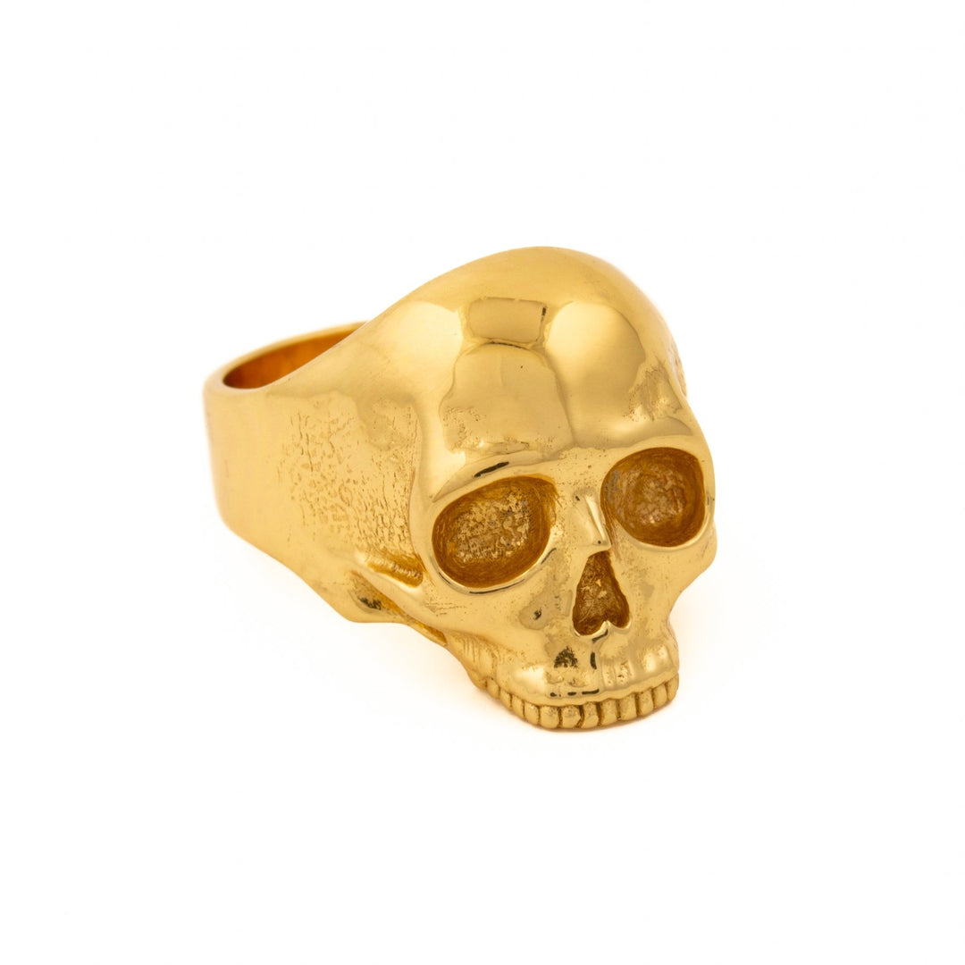 Gold Skull Ring - Kingdom Jewelry