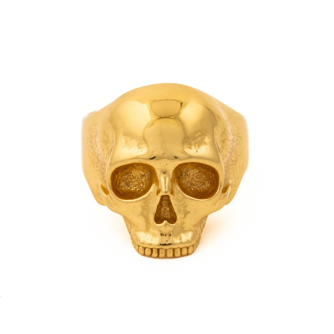 Gold Skull Ring - Kingdom Jewelry