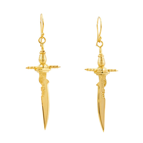 Gold Sultan’s Sky Earrings - Kingdom Jewelry