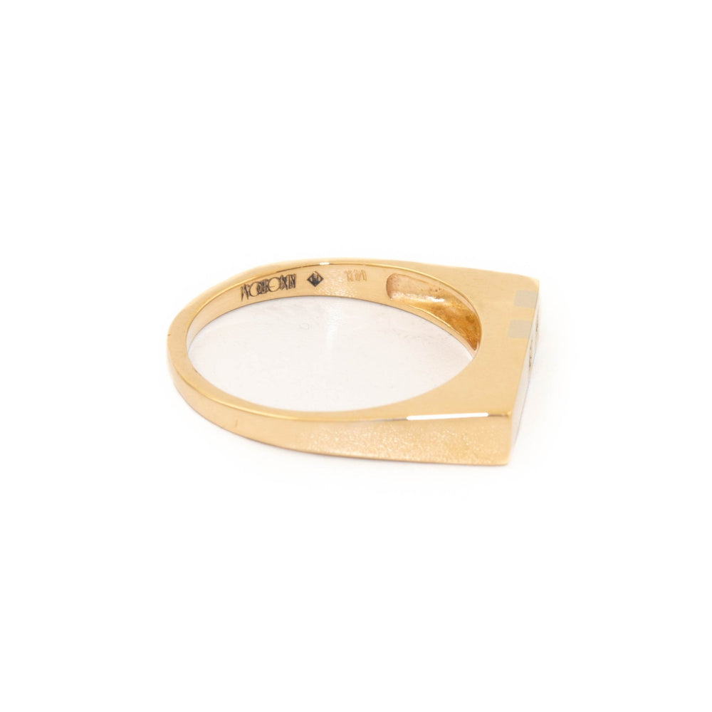 
                      
                        Gold Twin Diamond Ring - Kingdom Jewelry
                      
                    