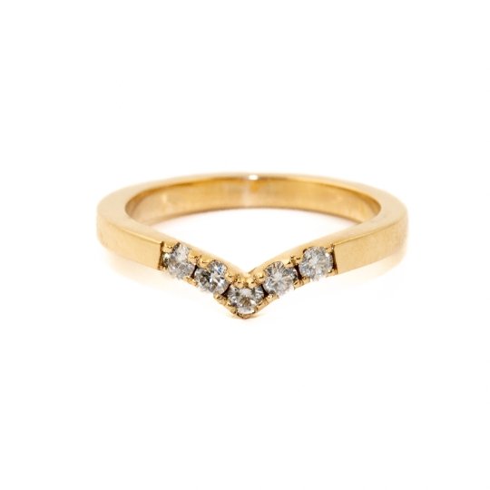 Gold x Diamond Tiara Band - Kingdom Jewelry