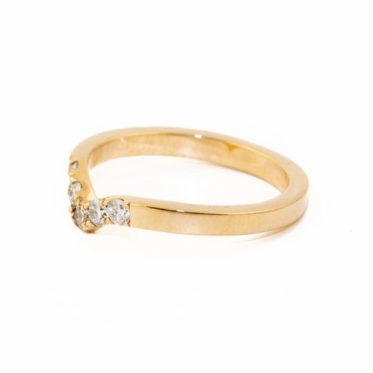 Gold x Diamond Tiara Band - Kingdom Jewelry