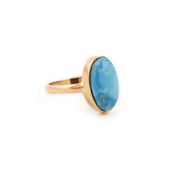 Golden Hills Turquoise Ring - Kingdom Jewelry