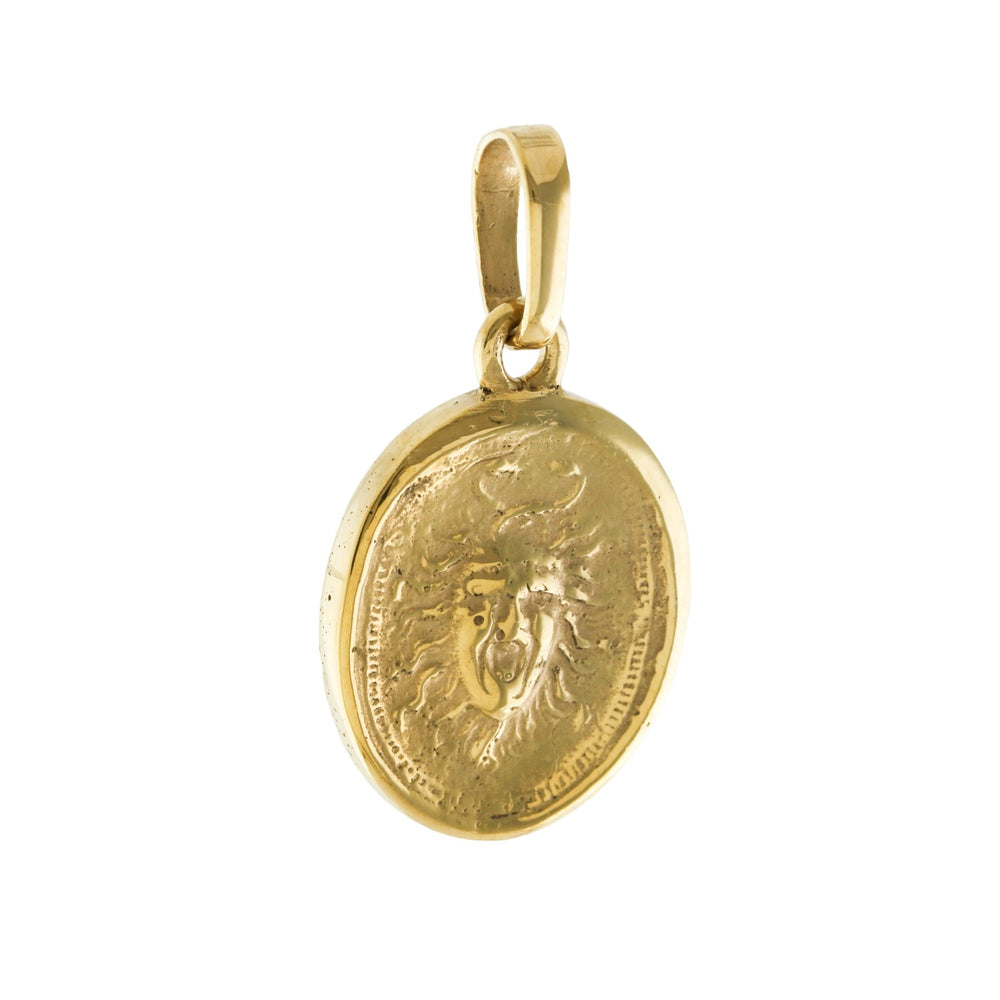 
                      
                        "Gorgon's Fury" x Gold Wax Seal Pendant - Kingdom Jewelry
                      
                    