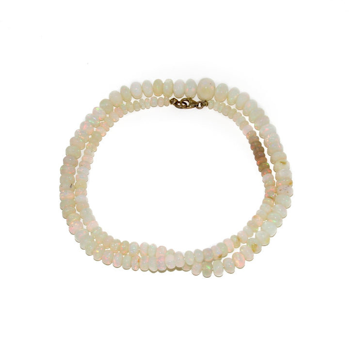 Graduated Ethiopian Opal Beaded Necklace (21 1/4) - Kingdom Jewelry