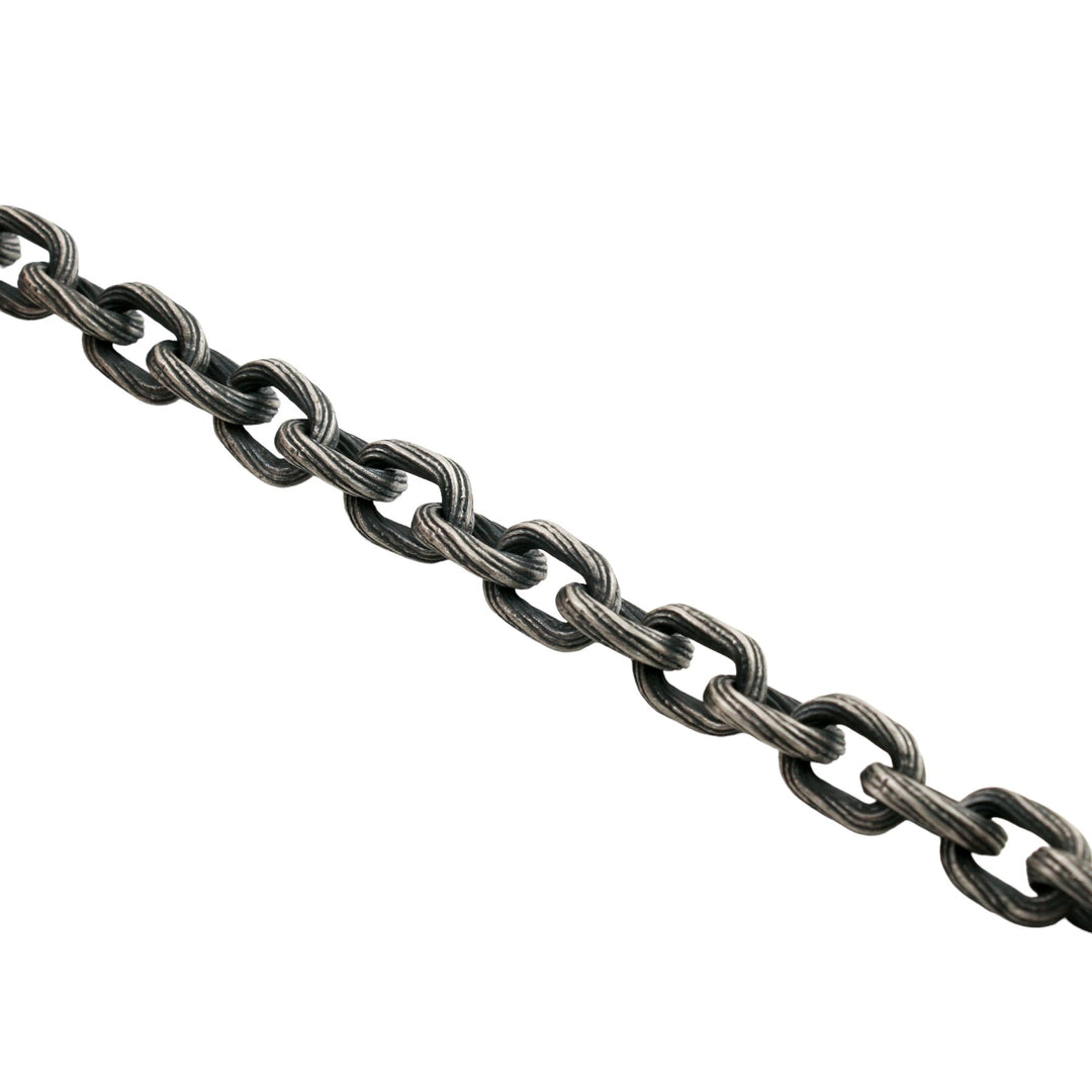 Handmade Oxidized Silver Chain Bracelet - Kingdom Jewelry