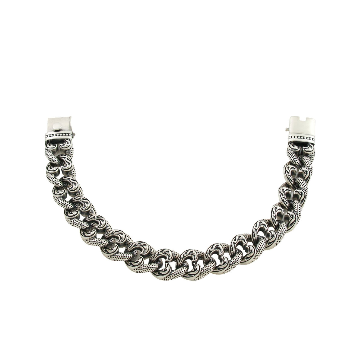Heart Shaped Curb Chain Bracelet - Kingdom Jewelry