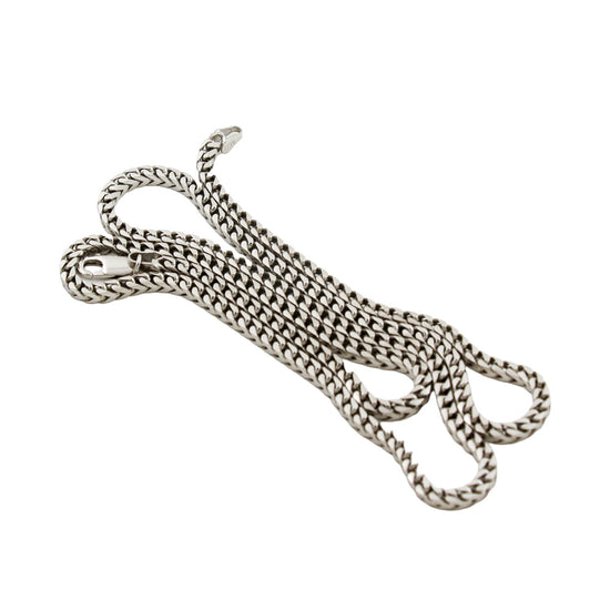 Heavy Franco Link Silver Chain Necklace - Kingdom Jewelry