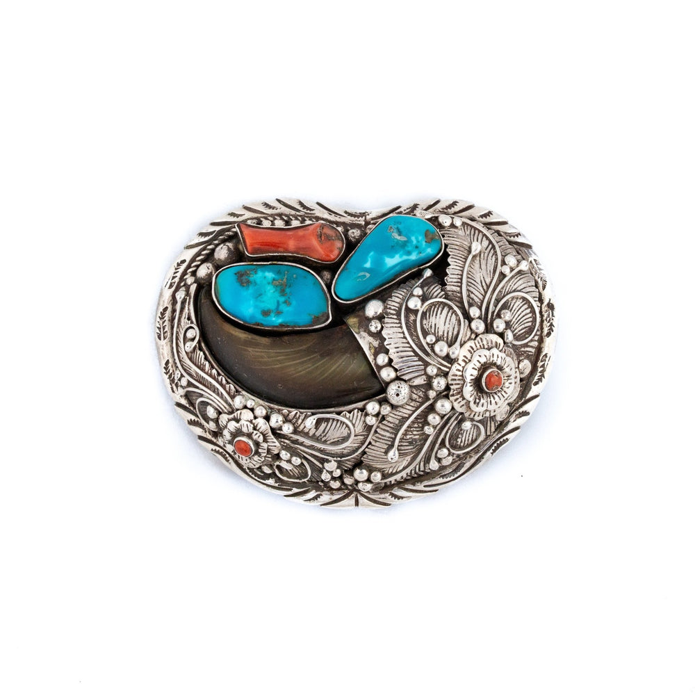 
                      
                        Heavy Navajo Silver Buckle - Kingdom Jewelry
                      
                    