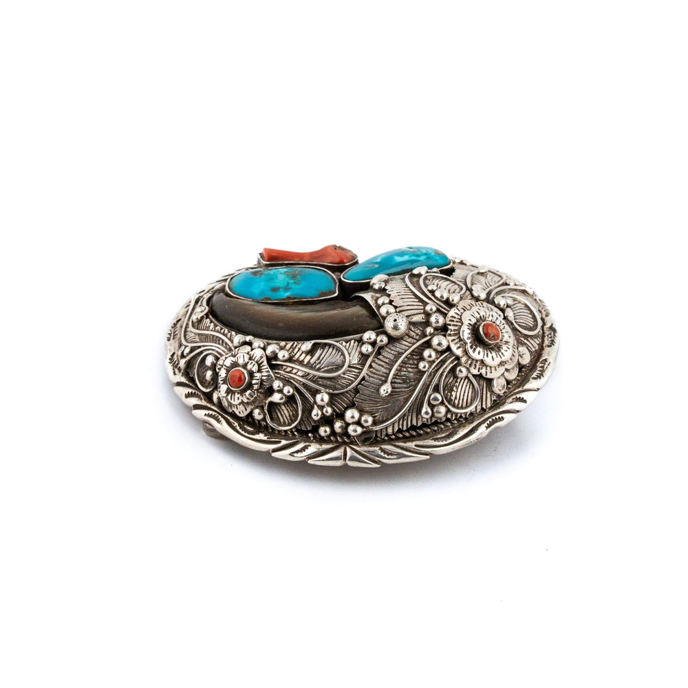 
                      
                        Heavy Navajo Silver Buckle - Kingdom Jewelry
                      
                    