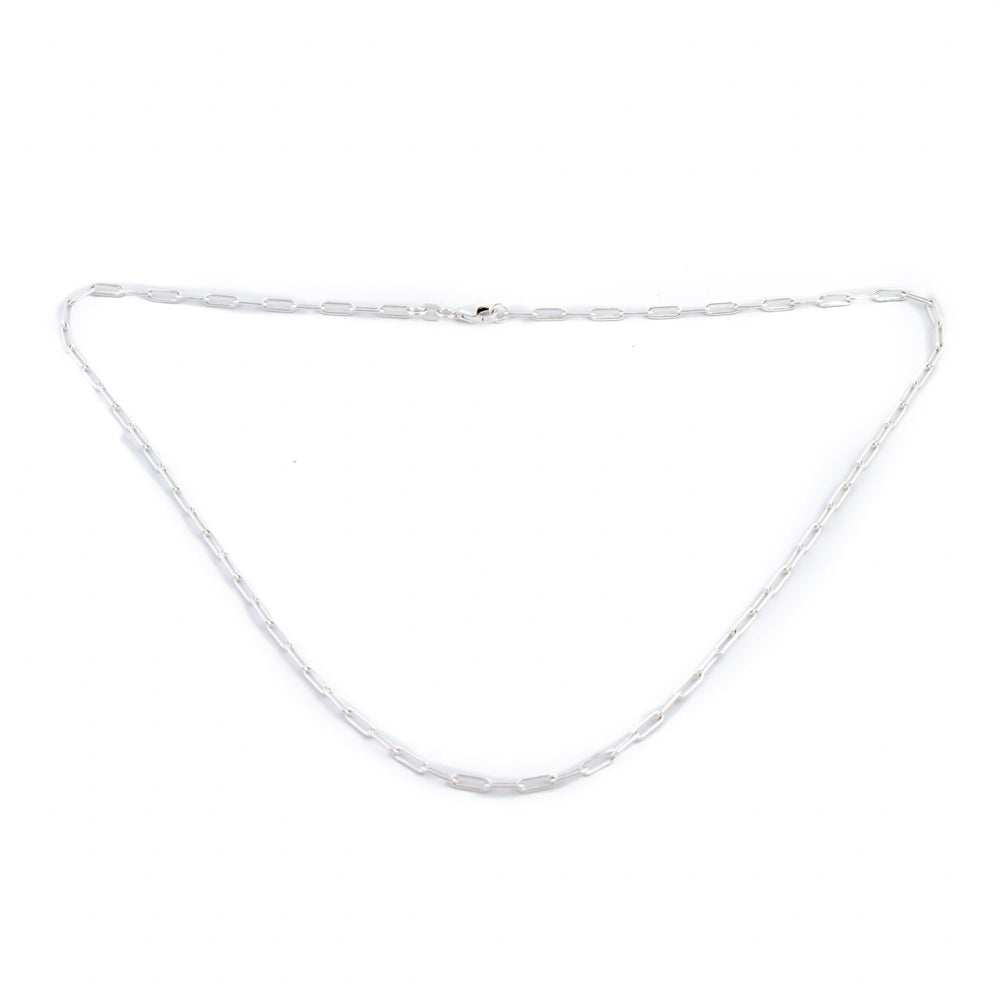 
                      
                        Hefty Paperclip Sterling Silver Chain Necklace - Kingdom Jewelry
                      
                    