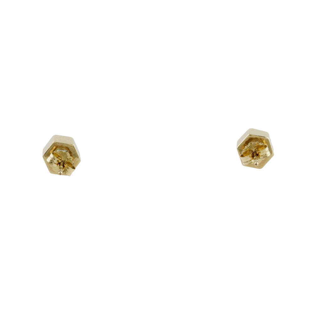 
                      
                        Hex Sapphire x 18k Yellow Gold Stud - Kingdom Jewelry
                      
                    