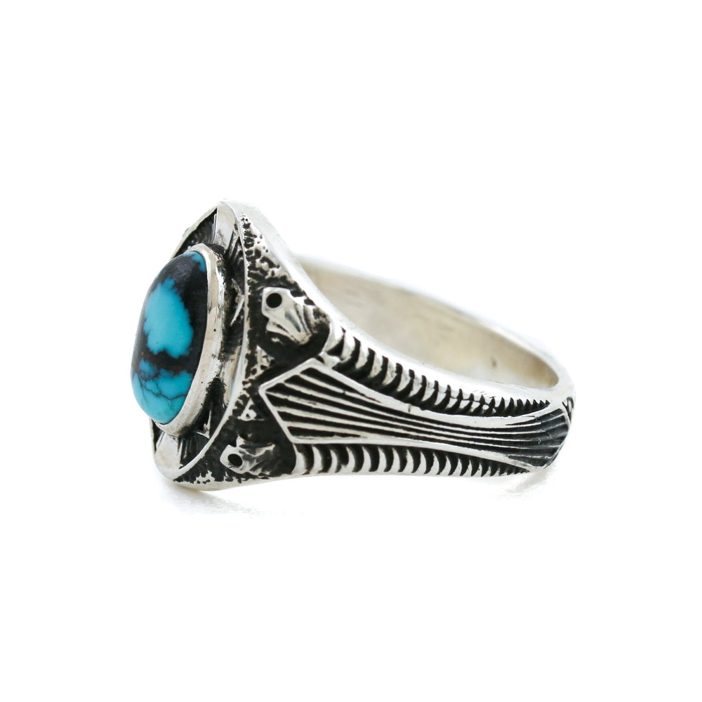 
                      
                        Hubei Turquoise "St. Augustine" Ring - Kingdom Jewelry
                      
                    