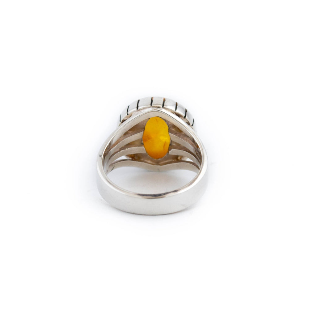 
                      
                        Humble Baltic Amber Ring - Kingdom Jewelry
                      
                    