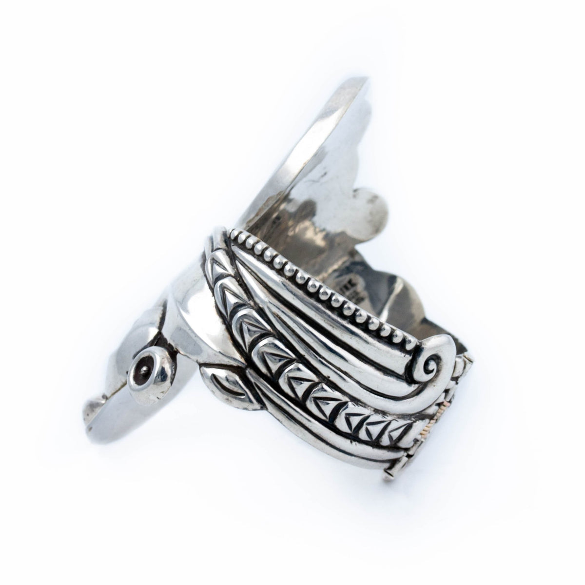 Hypnotic Taxco Clamper Cuff - Kingdom Jewelry
