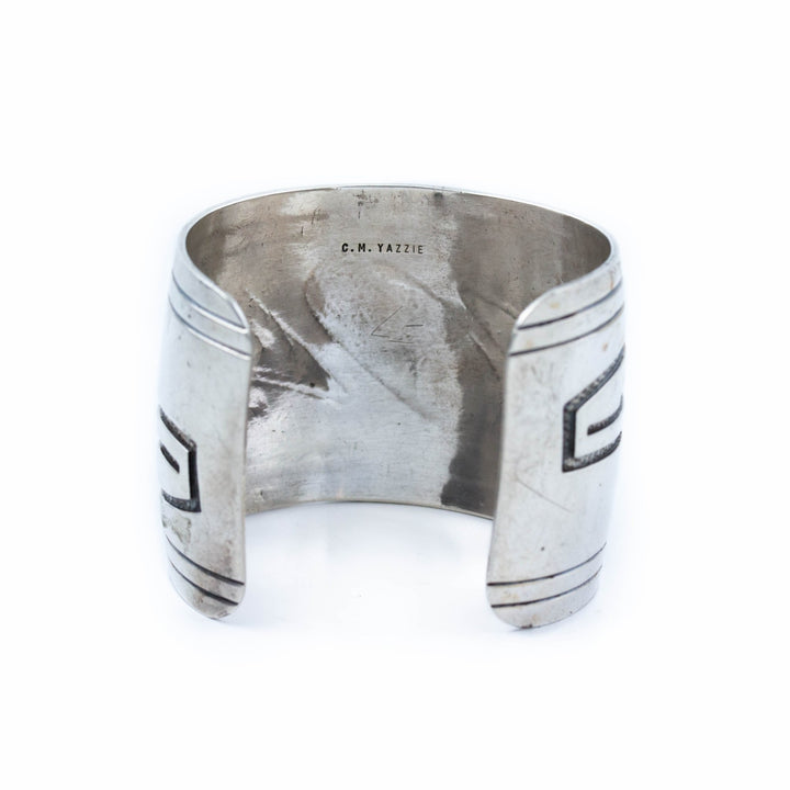 Incredible 1980's Navajo Cuff - Kingdom Jewelry