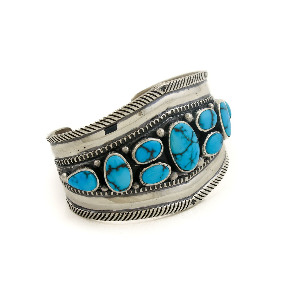 
                      
                        Ingot Egyptian Turquoise Cuff by Natan - Kingdom Jewelry
                      
                    