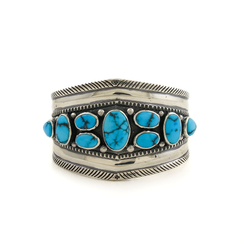 
                      
                        Ingot Egyptian Turquoise Cuff by Natan - Kingdom Jewelry
                      
                    