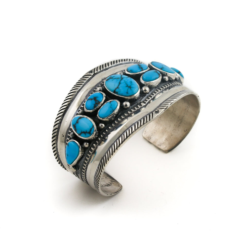 
                      
                        Ingot Egyptian Turquoise Cuff by Natan - Kingdom Jewelry
                      
                    