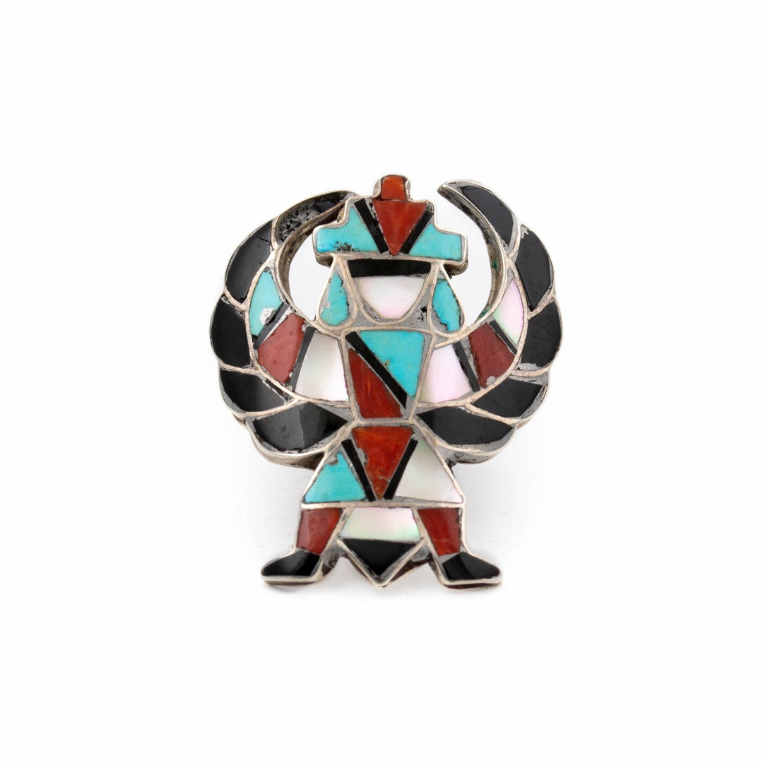 Inlay Harpy Zuni Ring - Kingdom Jewelry