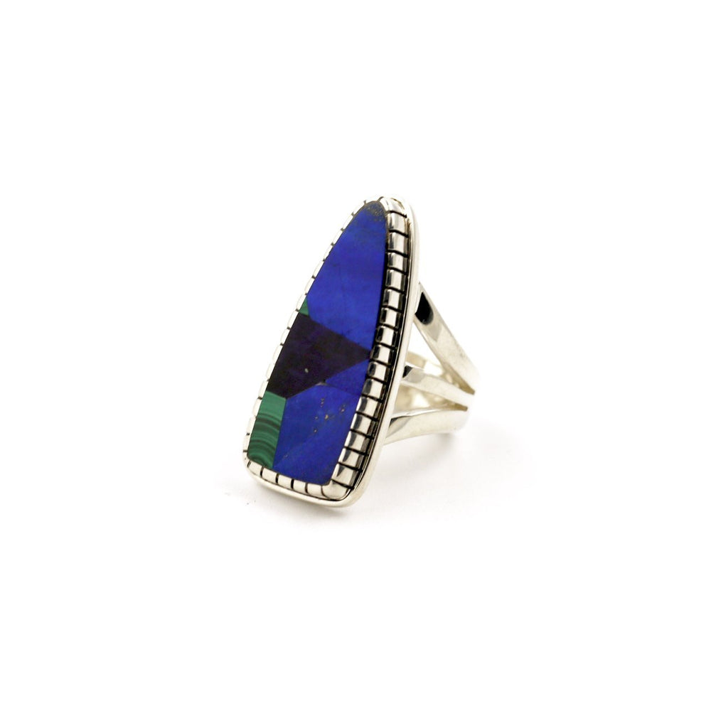 
                      
                        Intricate Mosaic Intarsia Ring - Kingdom Jewelry
                      
                    