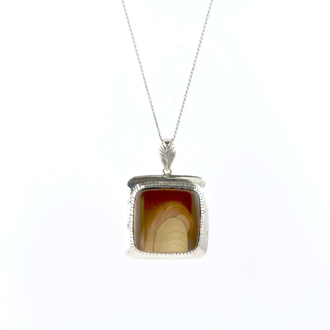 Jungle Bruneau Jasper Pendant - Kingdom Jewelry