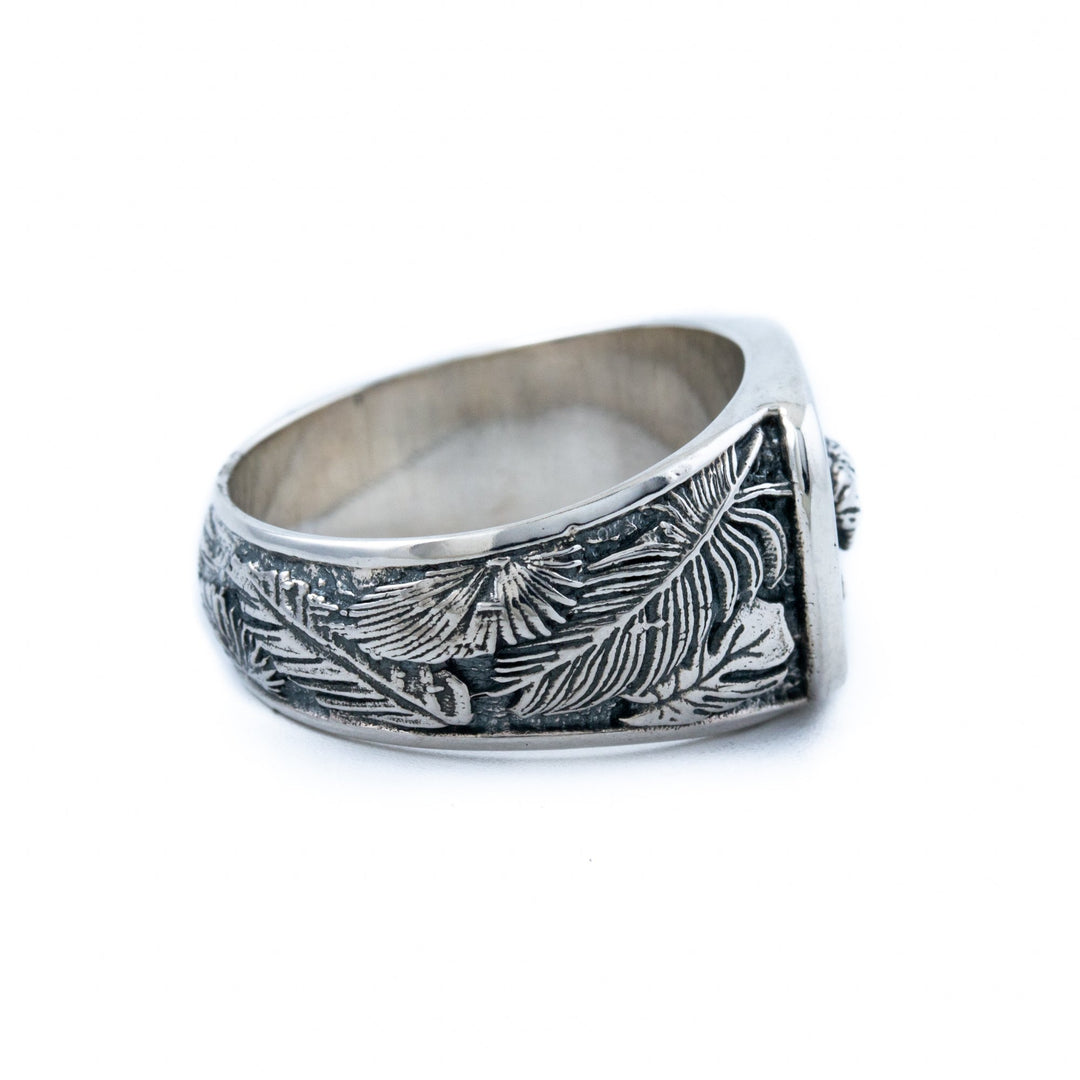 Jungle Tiger Signet Ring - Kingdom Jewelry