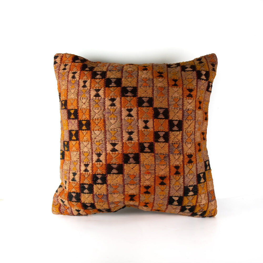 
                      
                        Kilim Burnt Hourglass Pillow Cover - Kingdom Jewelry
                      
                    