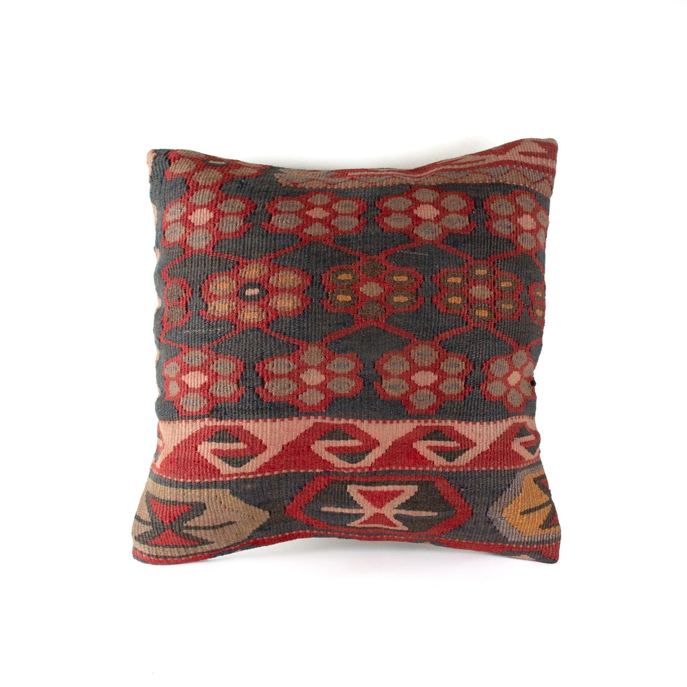 
                      
                        Kilim "Floral" Pillow Cover - Kingdom Jewelry
                      
                    