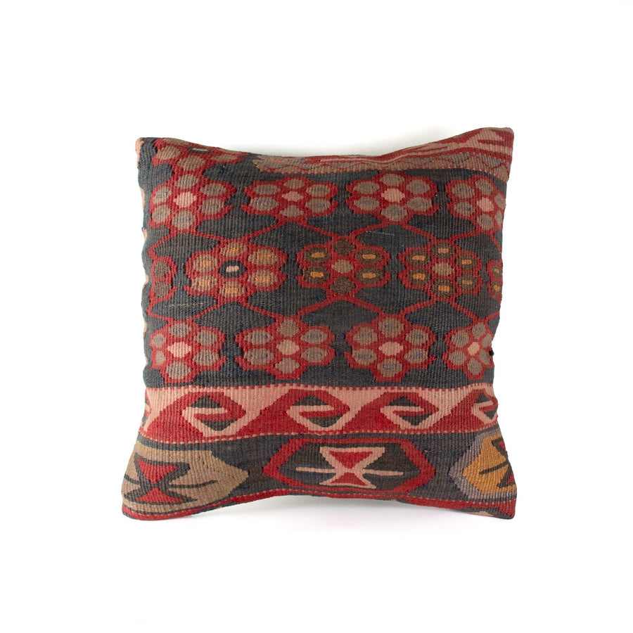 Kilim "Floral" Pillow Cover - Kingdom Jewelry