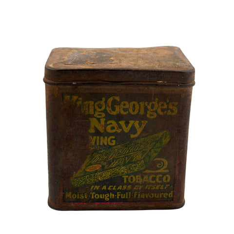 "King George's" Tobacco Tin - Kingdom Jewelry