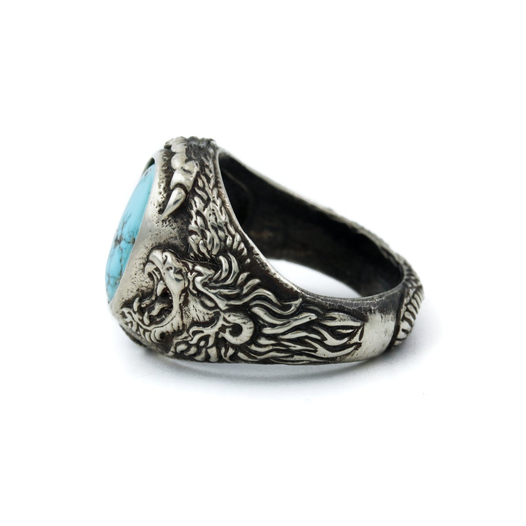 Kingman Turquoise "Venatio" Ring - Kingdom Jewelry