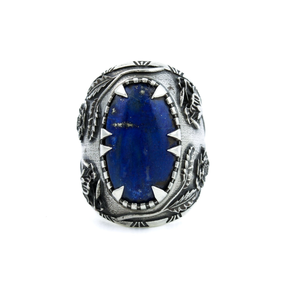 
                      
                        Kiss From The Rose Lapis Lazuli Ring - Kingdom Jewelry
                      
                    