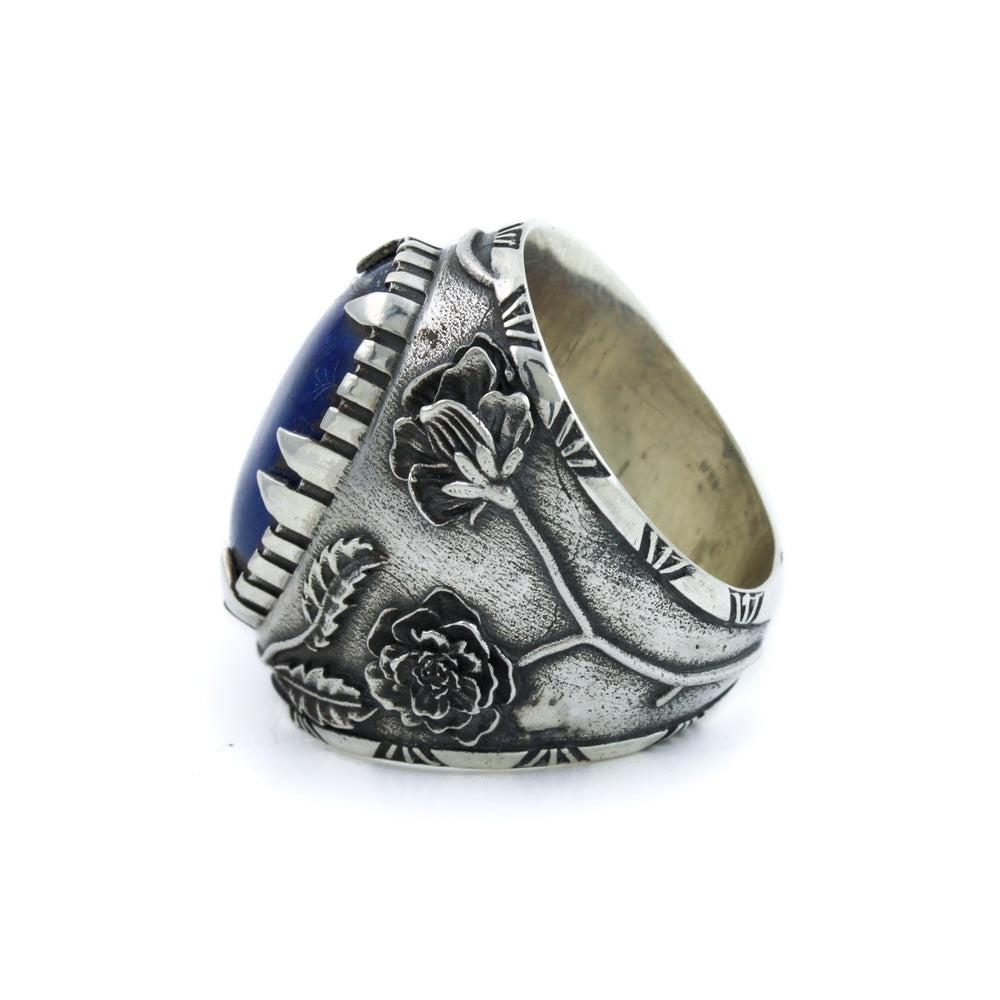 
                      
                        "Kiss From The Rose" Ring x Lapis Lazuli - Kingdom Jewelry
                      
                    