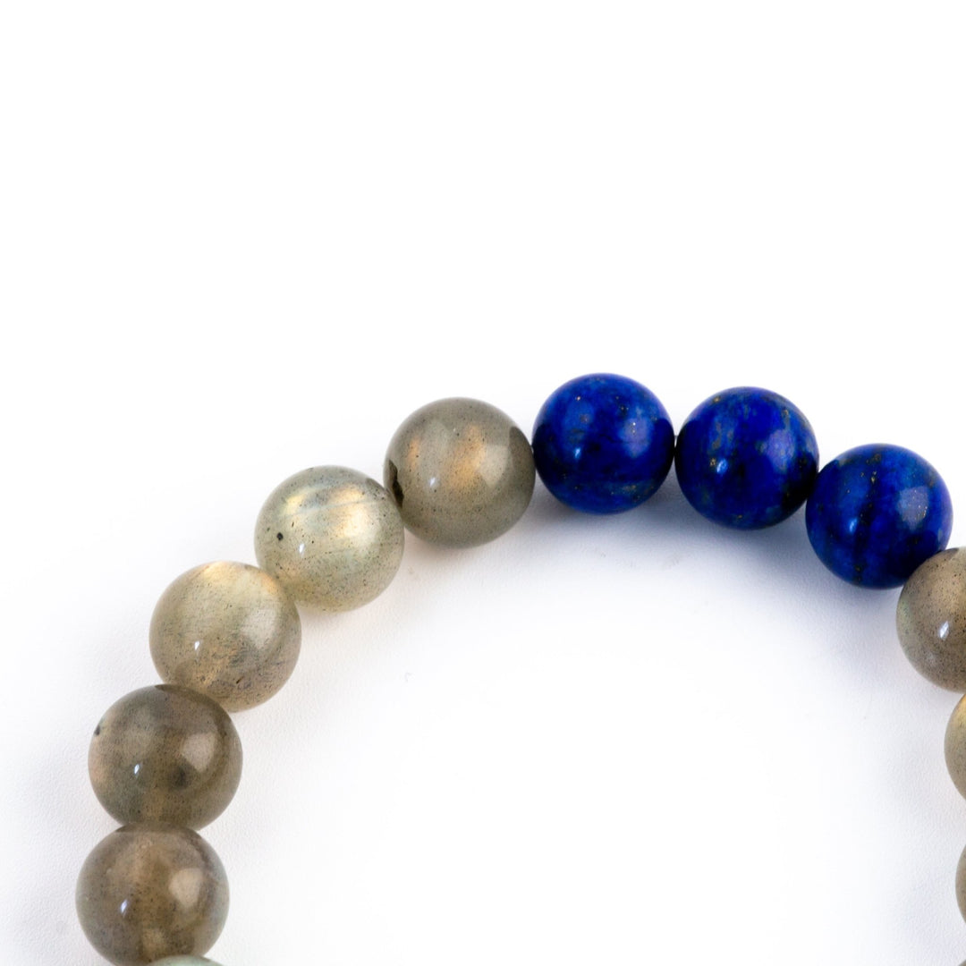 Labradorite Beaded Bracelet - Kingdom Jewelry