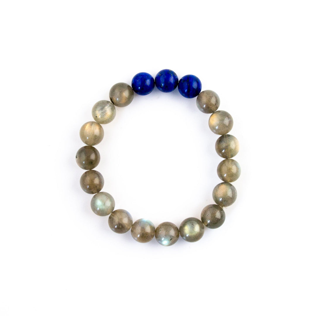 Labradorite Beaded Bracelet - Kingdom Jewelry