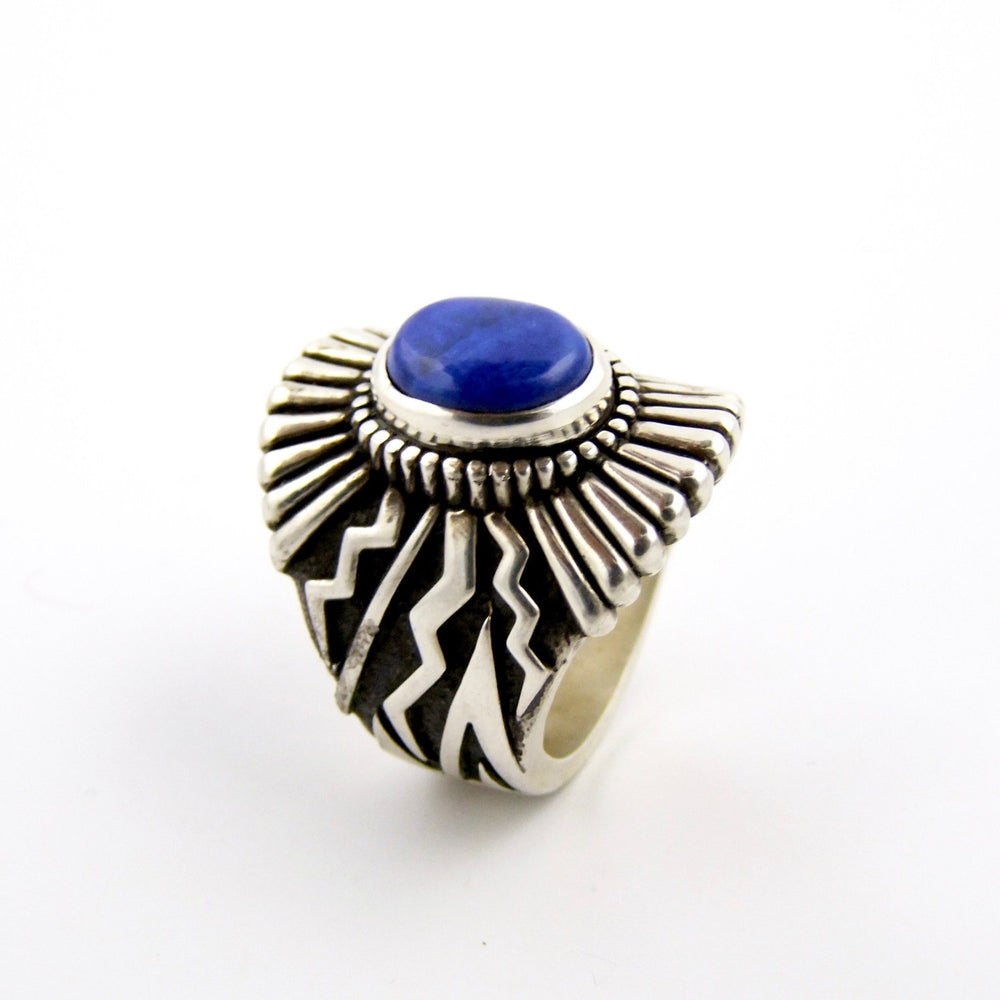 
                      
                        Lapis Sonoran Sunrise Ring - Kingdom Jewelry
                      
                    