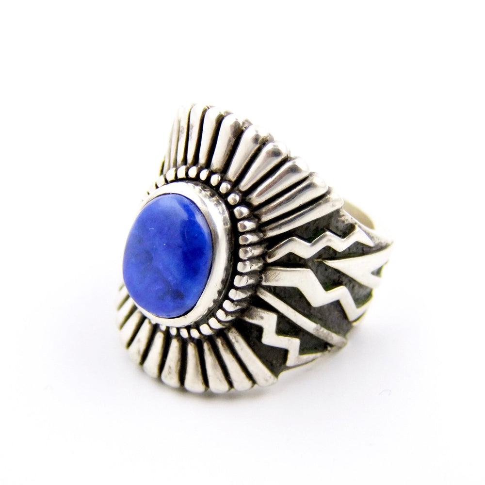 
                      
                        Lapis Sonoran Sunrise Ring - Kingdom Jewelry
                      
                    