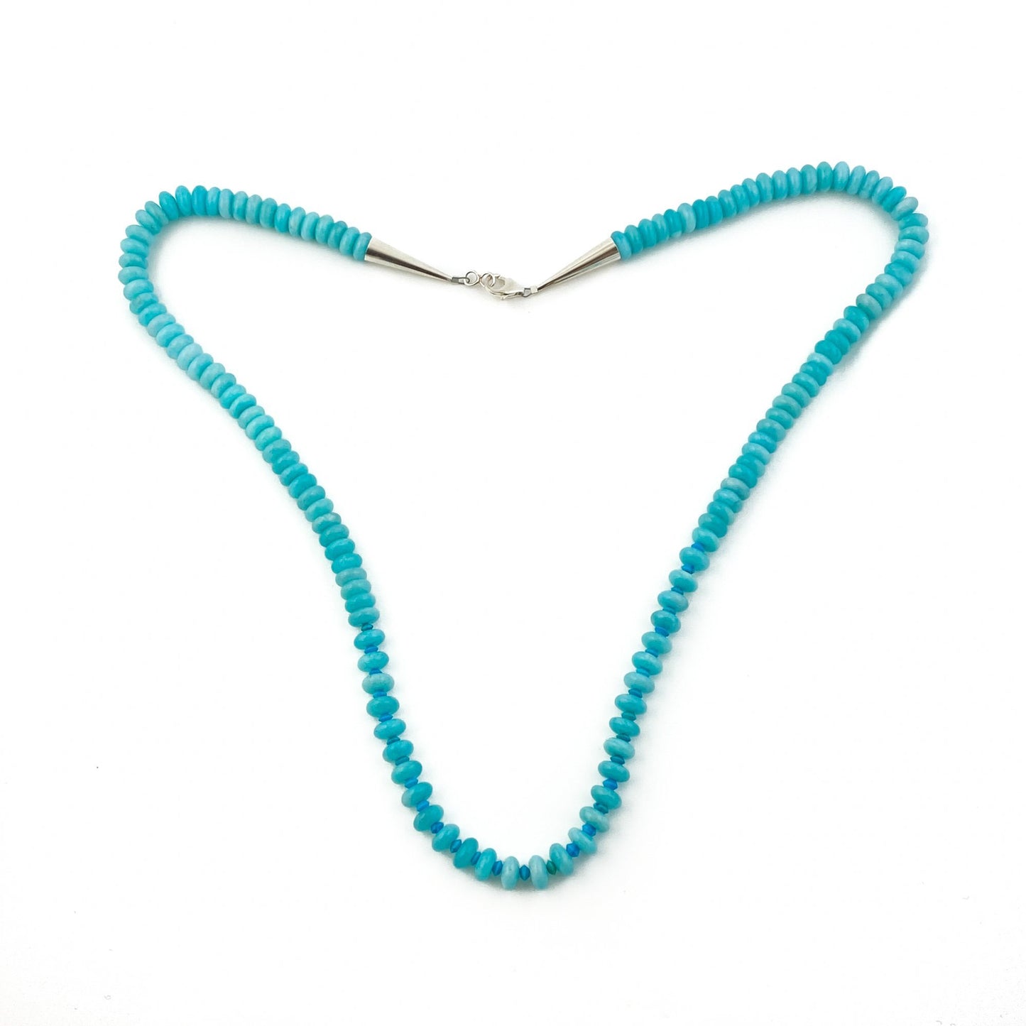 Load image into Gallery viewer, Lavender Amazonite Beaded Necklace - Kingdom Jewelry

