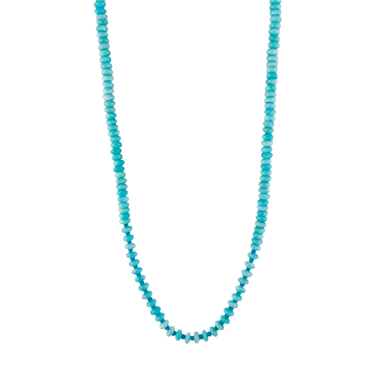 Load image into Gallery viewer, Lavender Amazonite Beaded Necklace - Kingdom Jewelry
