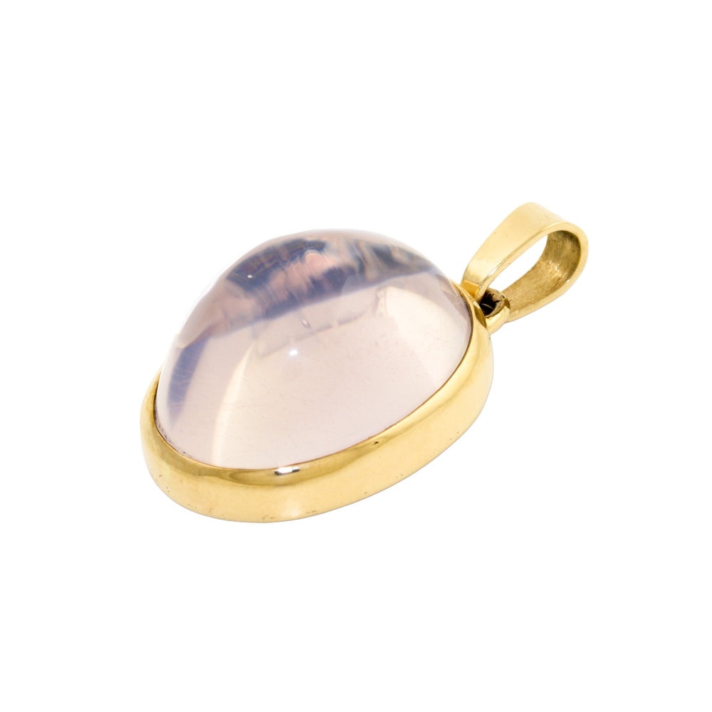 
                      
                        Lavender Quartz Oval Pendant x 14k Gold - Kingdom Jewelry
                      
                    