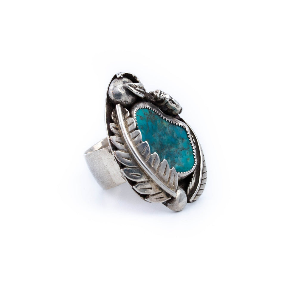 
                      
                        Leaf Bezel Navajo Ring - Kingdom Jewelry
                      
                    