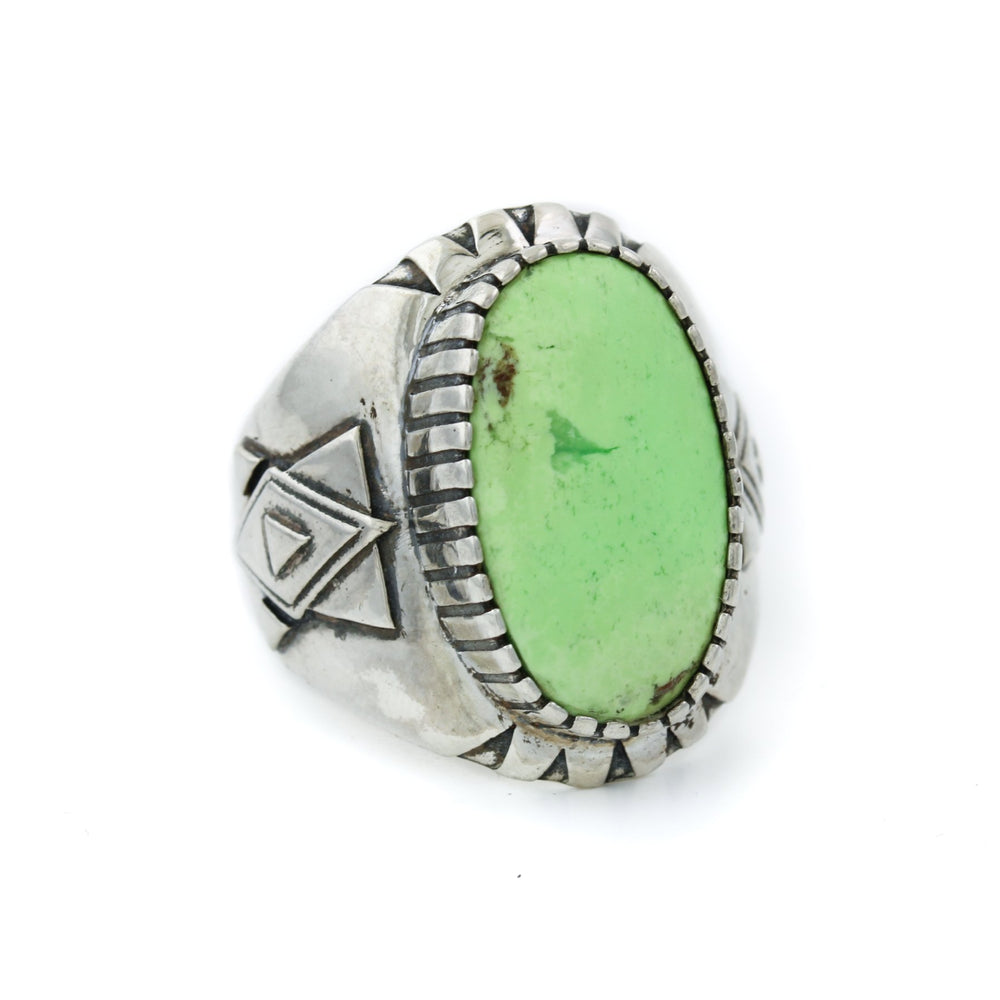 
                      
                        Lemon Chrysoprase "Alpha" Ring - Kingdom Jewelry
                      
                    