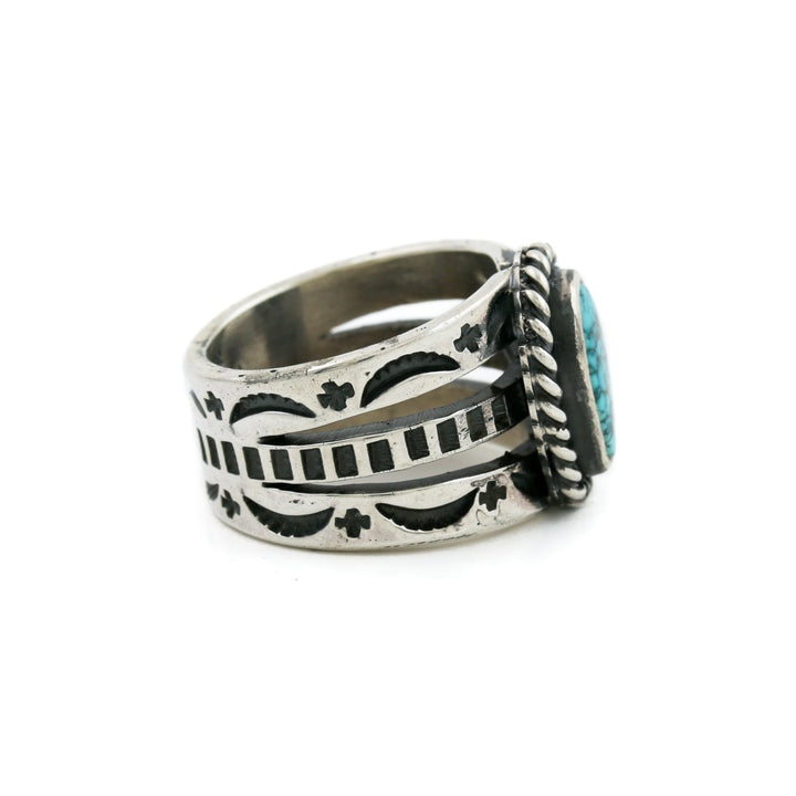 Lone Mountain Navajo Ring - Kingdom Jewelry