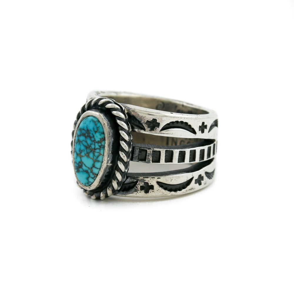 
                      
                        Lone Mountain Navajo Ring - Kingdom Jewelry
                      
                    