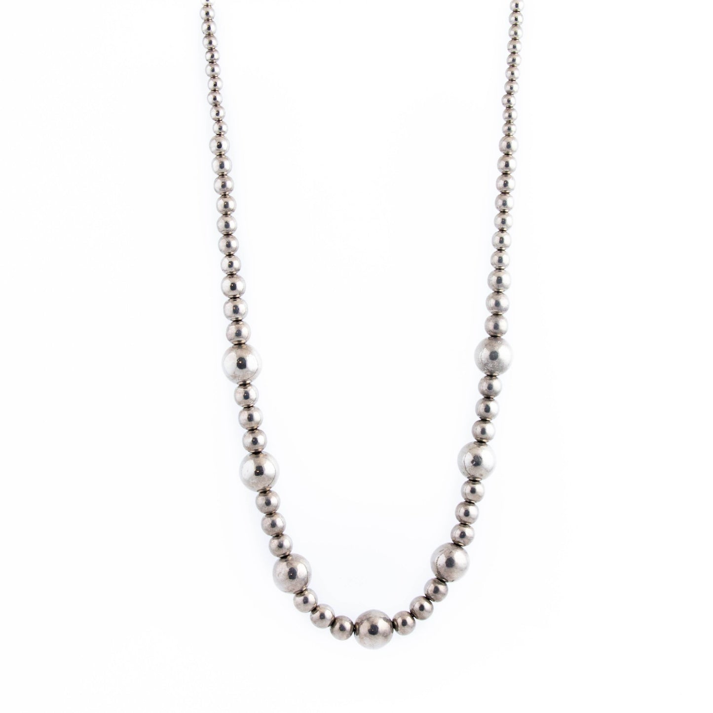 Long Taxco Beaded Necklace - Kingdom Jewelry