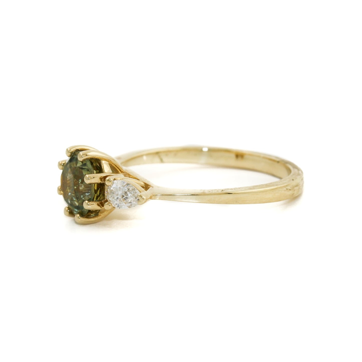 Lucia Montana Sapphire x Diamond Engagement Ring by Kingdom - Kingdom Jewelry