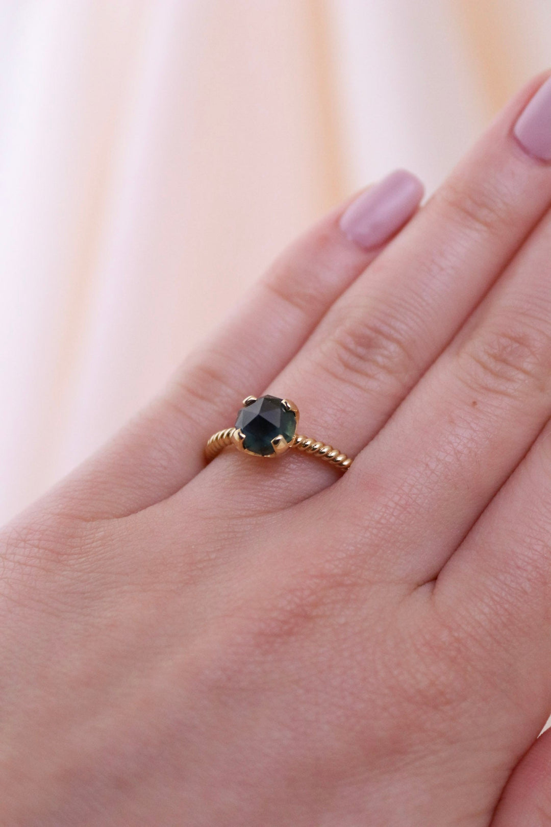 Madagascar Sapphire Engagement Ring - Kingdom Jewelry